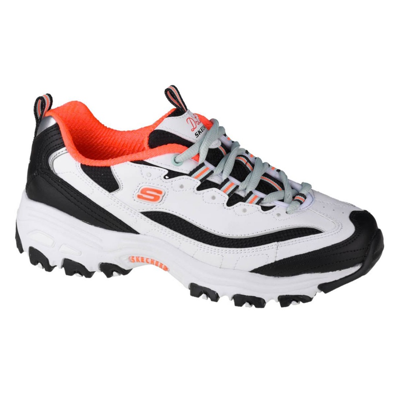 Skechers D'Lites Big Fan W 88888422-WBO fehér fekete narancssárga