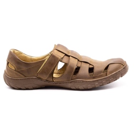 Polbut Férfi áttört cipő 237 nyári barna