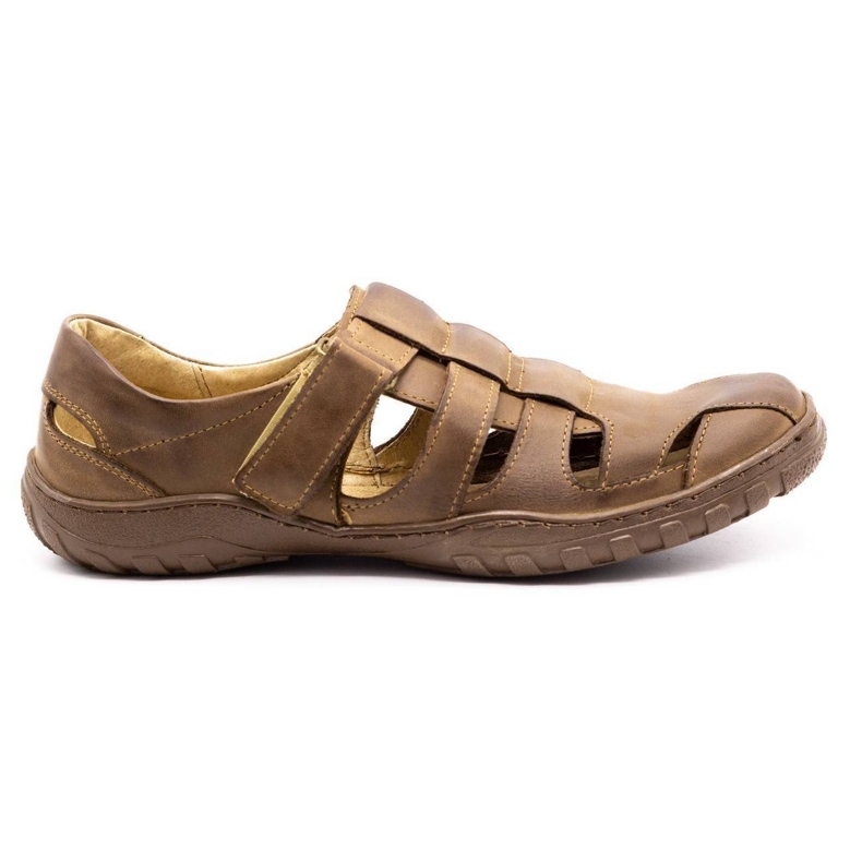 Polbut Férfi áttört cipő 237 nyári barna