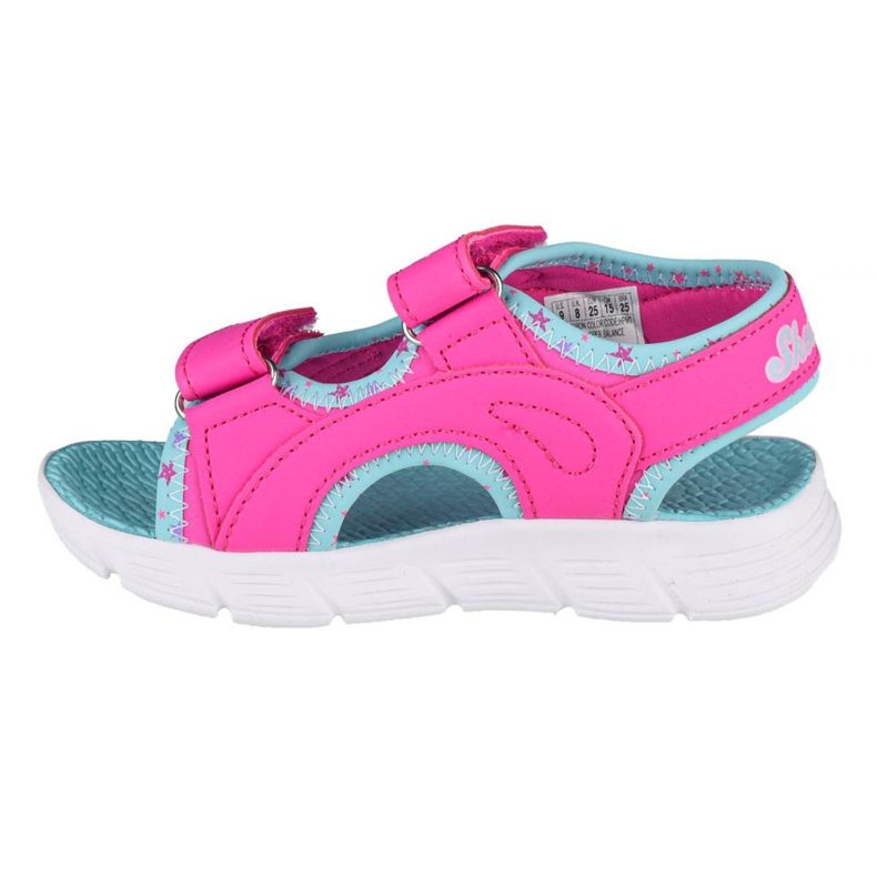 Skechers C-Flex Sandal-Star Zoom Jr 86980N-HPMT kék rózsaszín