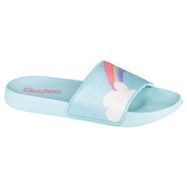 Skechers Sunny Slides-Dreamy Steps Jr 86994L-LBMT kék