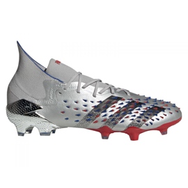 Adidas Predator Freak.1 Fg M FY1050 futballcipő szürke ezüst