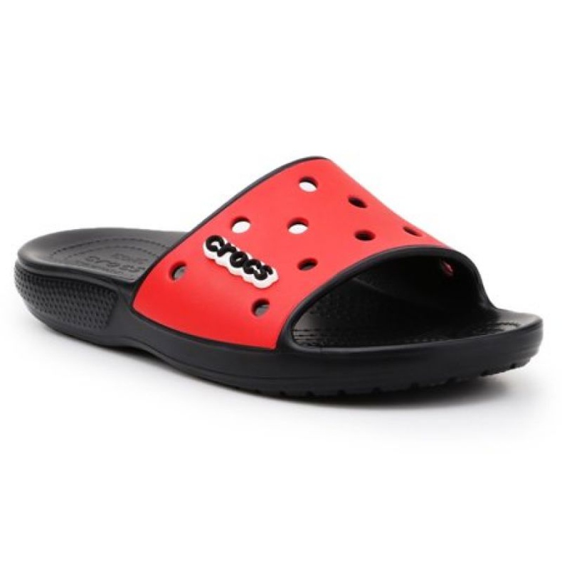 Crocs Classic Colorblock Slide M 206882-0X9 piros