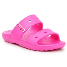 Crocs Classic Sandal Jr 206761-6QQ rózsaszín