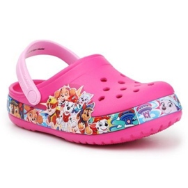 Crocs Psi Patrol Fl Paw Patrol Band Clog Jr 205509-670 rózsaszín Crocs Psi Patrol Fl Paw Patrol Band Clog Jr 205509-670 rózsaszín