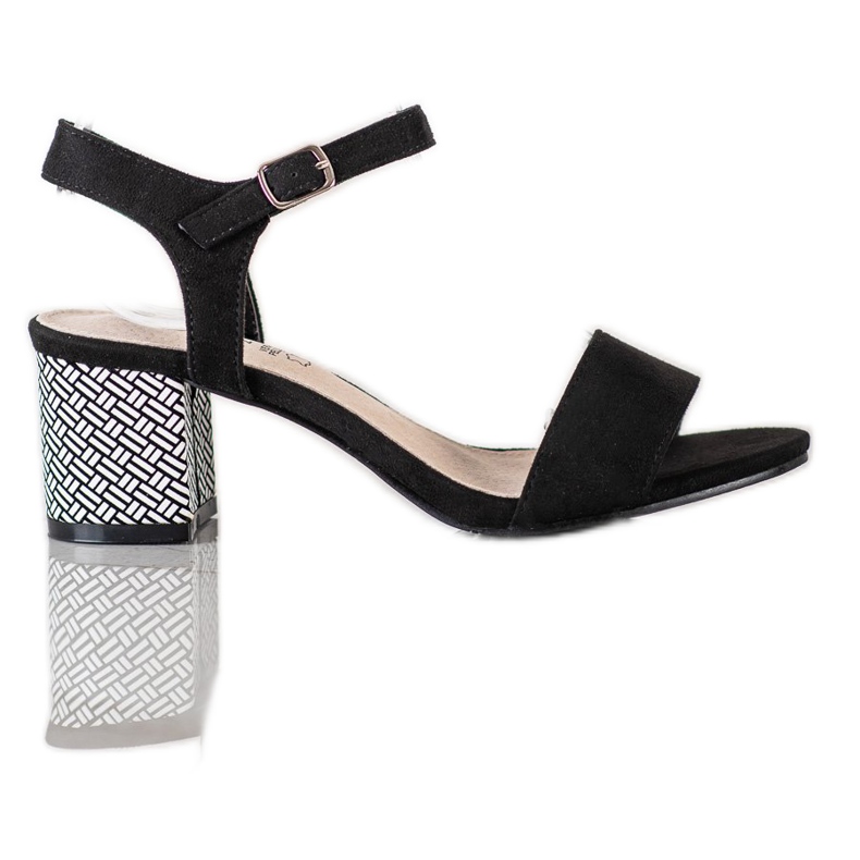 Goodin Kényelmes szandál a bárban fehér fekete