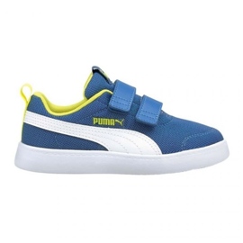 Puma Courtflex v2 Mesh V cipő 371758 07 kék Puma Courtflex v2 Mesh V cipő 371758 07 kék