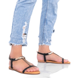 Fekete női szandál Emmie -től