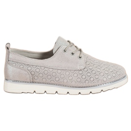 Goodin Bőr áttört cipő sokszínű aranysárga