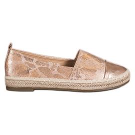 Bestelle Fényes Espadrilles Eco Bőrrel bézs Bestelle Fényes Espadrilles Eco Bőrrel bézs