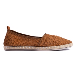 Balada Könnyű textil espadrillák barna Balada Könnyű textil espadrillák barna