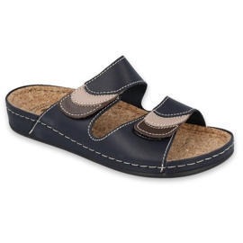 Inblu papucs női cipő 158D173 sötétkék