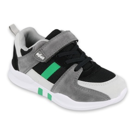 Befado gyermekcipő 516Y075 fekete szürke Befado gyermekcipő 516Y075 fekete szürke