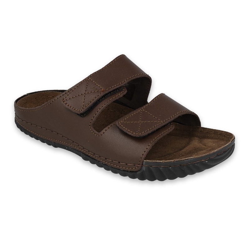 Inblu papucs férfi cipő 158M005 barna