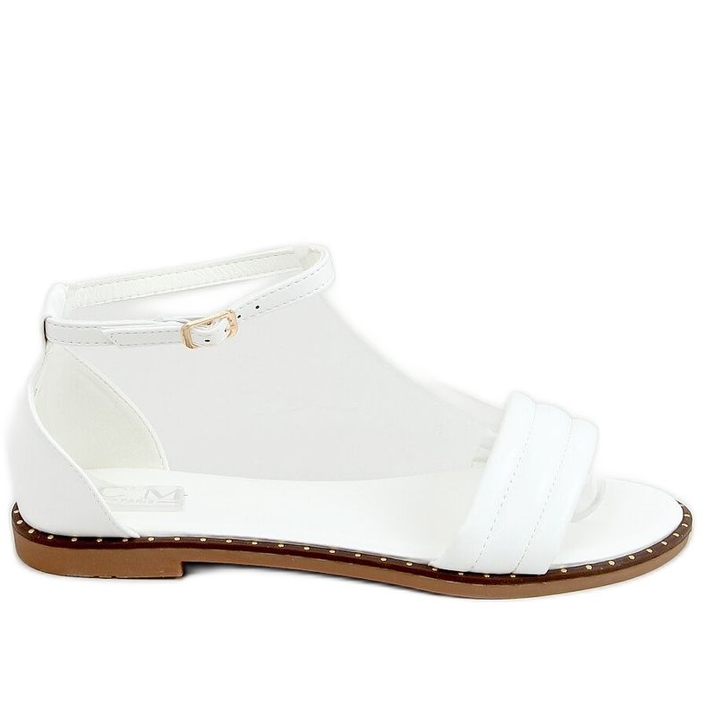 Fehér 55-93 Fehér boka szandál