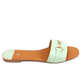 Női mentapapucs N-109 Green zöld
