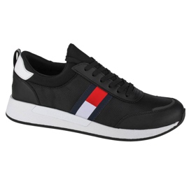 Tommy Hilfiger farmer Flexy Lycra M EM0EM00632-BDS cipő fekete Tommy Hilfiger farmer Flexy Lycra M EM0EM00632-BDS cipő fekete