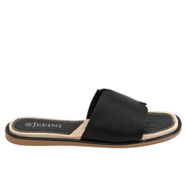 Fekete női fekete papucs 395 Fekete