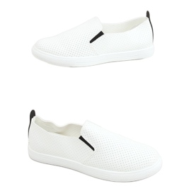 Slip-on fehér cipők LA45 Black fekete