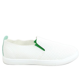 Slip-on fehér LA45 Green cipők zöld