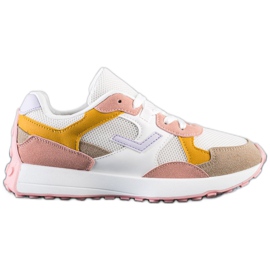 SHELOVET Színes cipők fehér sokszínű