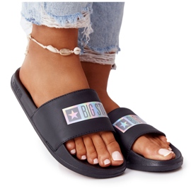 Női papucs Big Star HH274A036 Fekete