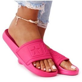 Női papucs Big Star HH274A039 Fuchsia rózsaszín