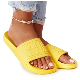 Női papucs Big Star HH274A040 Sárga Női papucs Big Star HH274A040 Sárga