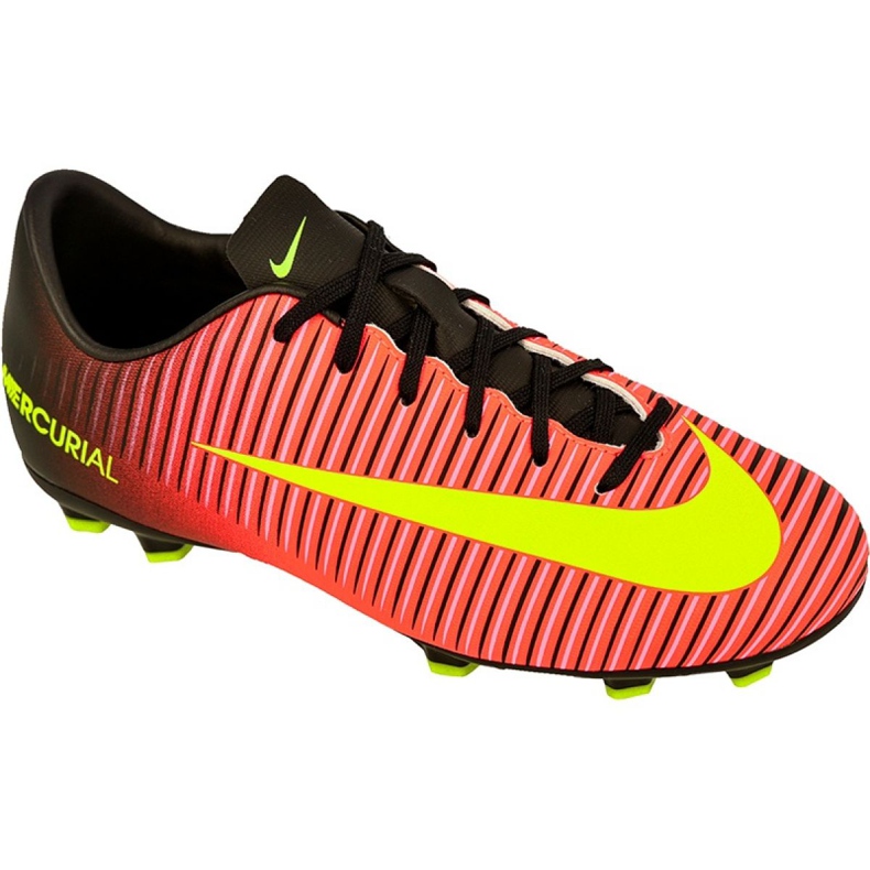 Nike Mercurial Vapor Xi Fg Jr 831945-870 futballcipő sokszínű piros