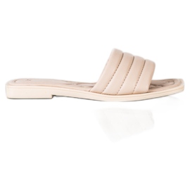 Seastar Kényelmes alkalmi papucs bézs