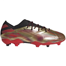 Adidas Nemeziz Messi.1 Fg Jr FY0806 futballcipő narancs, arany aranysárga