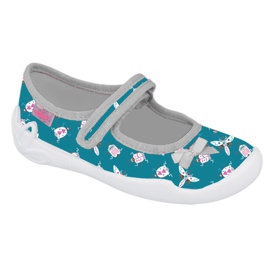 Befado gyermekcipő 114X446 szürke zöld Befado gyermekcipő 114X446 szürke zöld