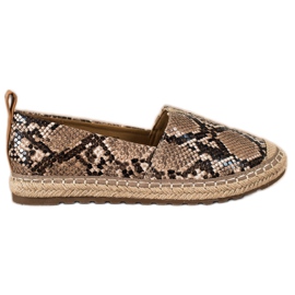 Queen Vivi Alkalmi Espadrilles barna Queen Vivi Alkalmi Espadrilles barna
