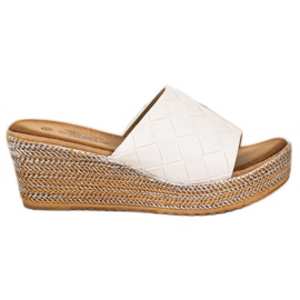 Bona Wedge szandál fehér