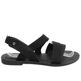 Fekete női szandál S060115 Fekete Fekete női szandál S060115 Fekete