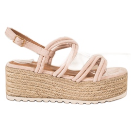 Seastar Espadrilles On Wedge szandál bézs