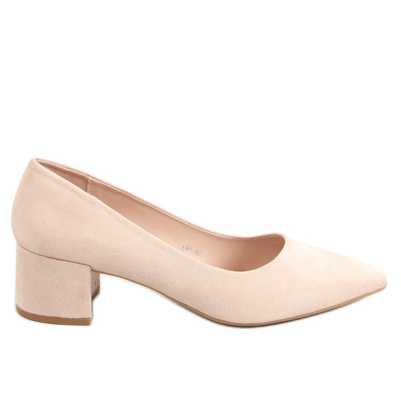 Alacsony sarkú cipő bézs LL81 Bézs
