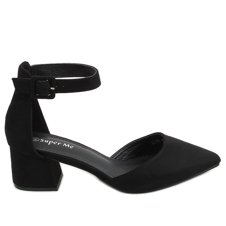 Szivattyúk széles sarokkal fekete LL76 Fekete