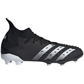 Adidas Predator Freak.2 Fg M S42979 futballcipő fehér, fehér, fekete fekete