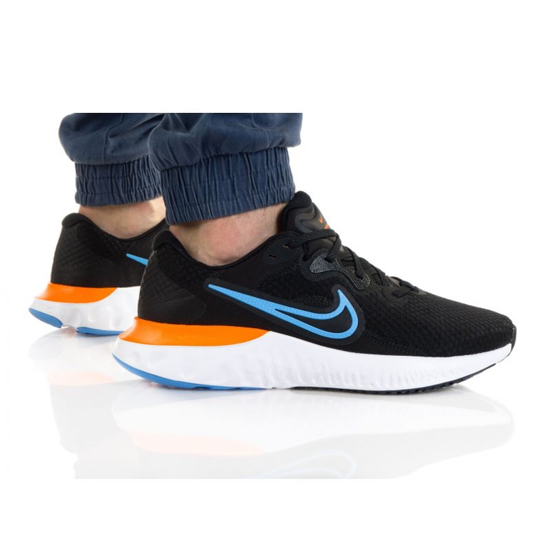 Nike Renew Run 2 M CU3504-007 cipő fekete