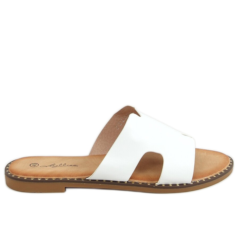 Fehér női papucs SL1525 Fehér