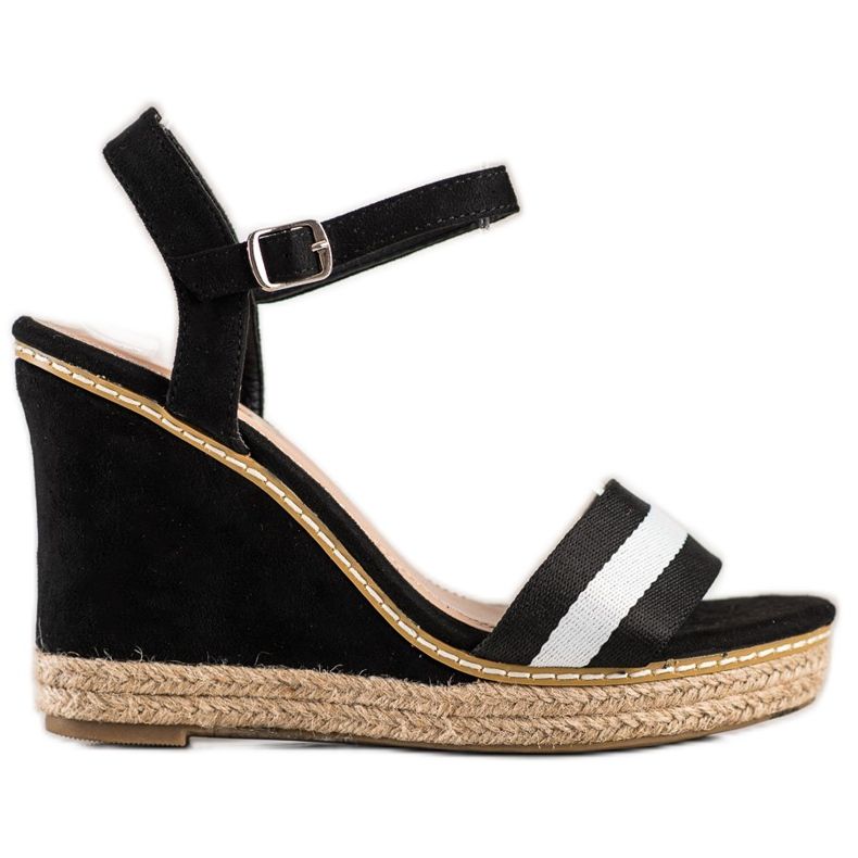 Kayla Magas sarkú szandál fekete