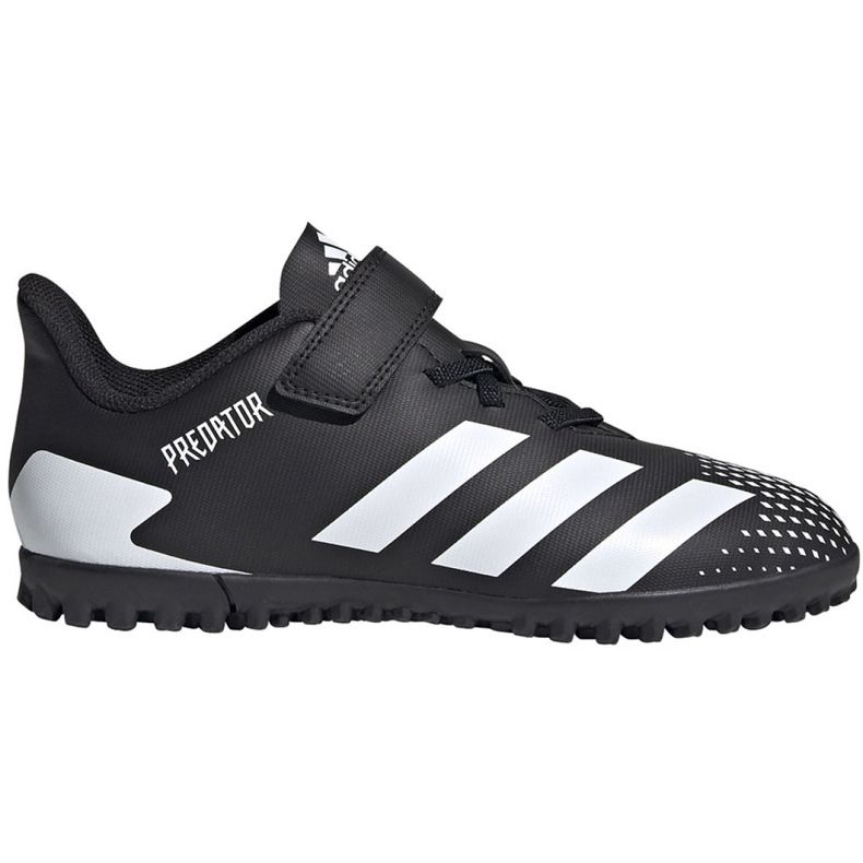 Adidas Predator 20.4 H&amp;L Tf Jr FW9225 futballcipő fekete