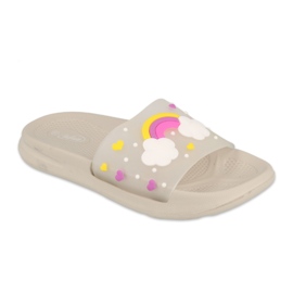 Befado gyermek habpapucs - szürke 152Y005 bézs sokszínű