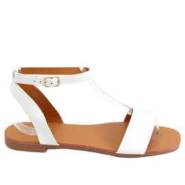 Szandál lánccal fehér HY23-11 Fehér