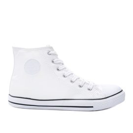 Savannah női fehér bokacipő