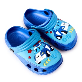 Gyermek habpapucs Crocs Blue Turquoise Oscar kék Gyermek habpapucs Crocs Blue Turquoise Oscar kék