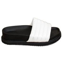 Seastar Könnyű Eco bőr papucs fehér Seastar Könnyű Eco bőr papucs fehér