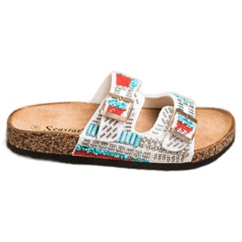 Seastar Divatos gyöngyös papucs sokszínű Seastar Divatos gyöngyös papucs sokszínű