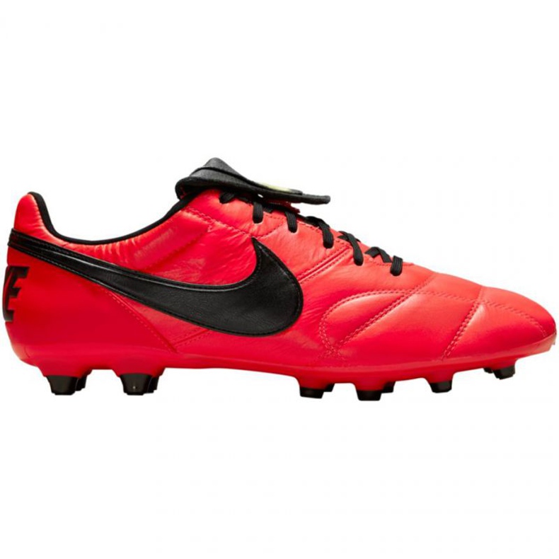 Nike The Premier Ii Fg M 917803 607 futballcipő piros narancs és vörös